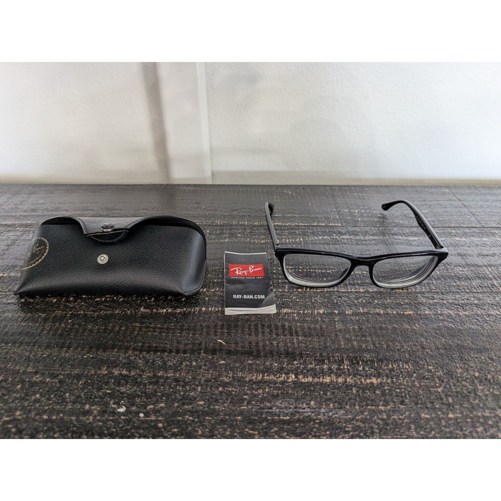 Ray-Ban Eyeglasses RB 5279 2000 Black Square 57-18 150 - FRAME ONLY